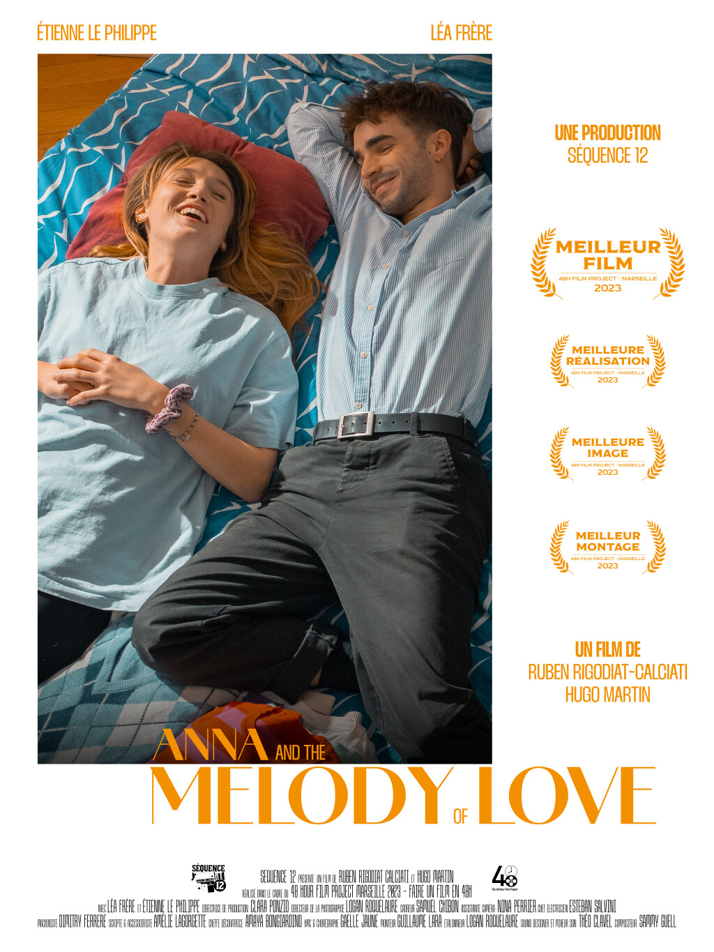Filmposter for ANNA AND THE MELODY OF LOVE